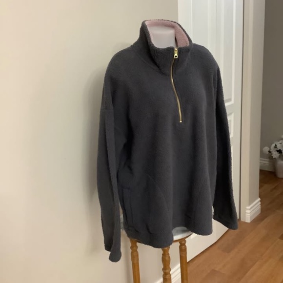 Old Navy Fleece Quarter  Zip fits XL best - Picture 1 of 4